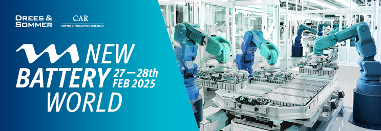 Banner von New Battery World 2025