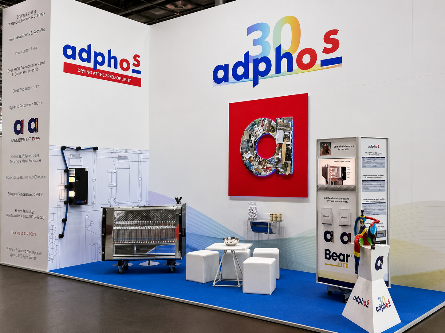 Messestand adphos